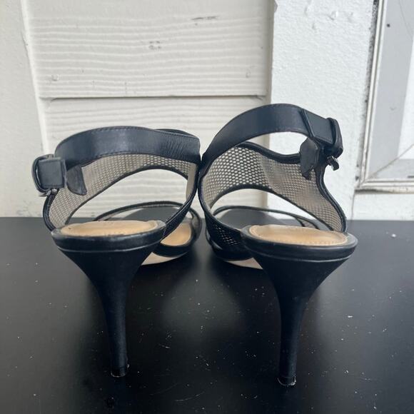 Michael Kors Women's Leilah Mesh Ankle Strap Heels Size 10 - Picture 9 of 13